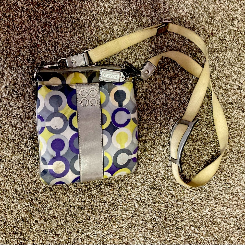 Coach cross body bag